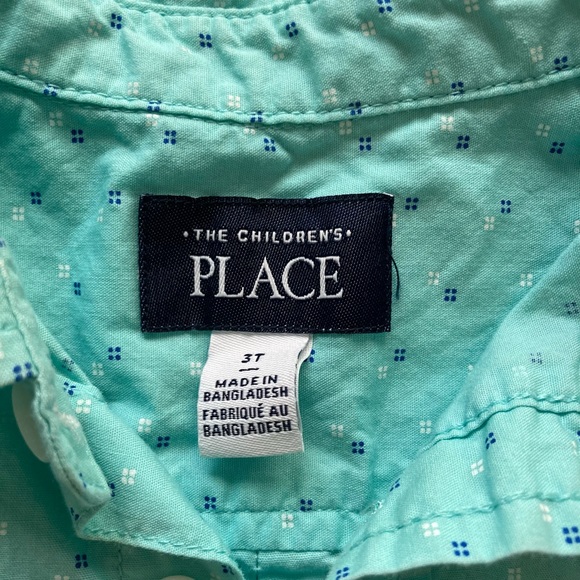 Children’s Place button down short sleeve 2T - Picture 2 of 4